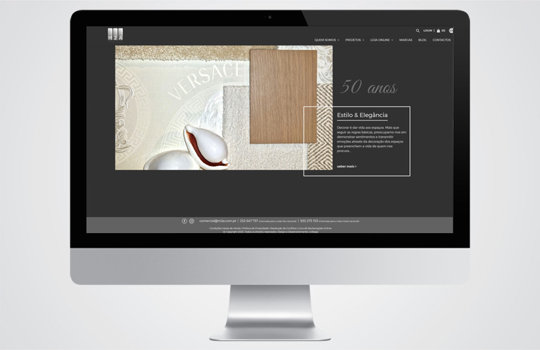 Loja Online Decoração Interiores M2A